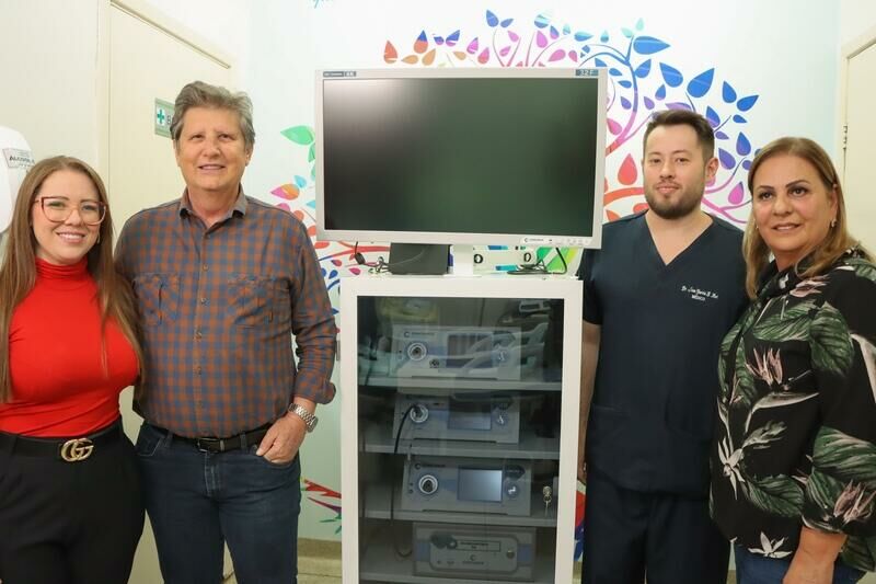 Imagem ilustrativa da matéria Em procedimento inédito, Chapadão do Sul realiza primeira histerectomia por vídeo no Hospital Municipal
